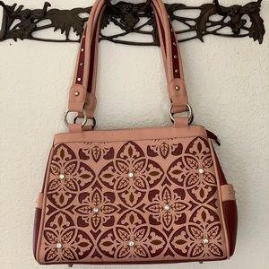 Montana West concealed carry western purse rhinestones and studs and sparkles